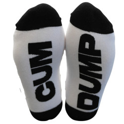 Chaussettes Mister B CUM DUMP Blanches 2