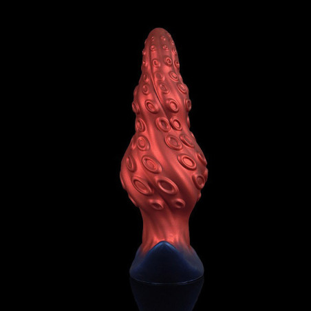 Plug tentacule KNOTAK Rouge S 13 x 4.7cm