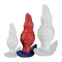 Plug tentacule KNOTAK Rouge M 17 x 6.3cm
