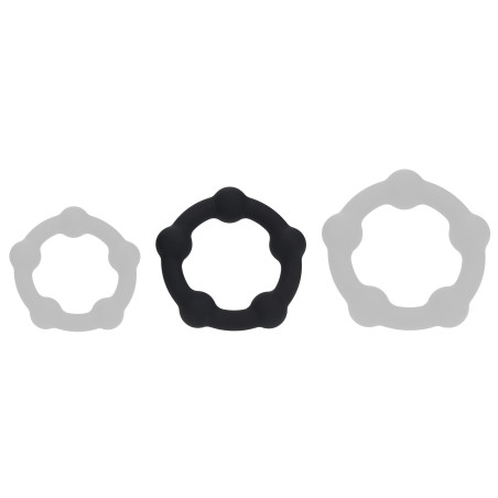 Cockring avec boules BEADCOCK M 42 mm par Levelz