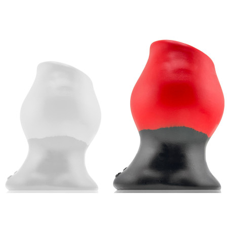 Gros Plug tunnel COLOSSUS PIGHOLE XXXXL Rouge de Oxballs