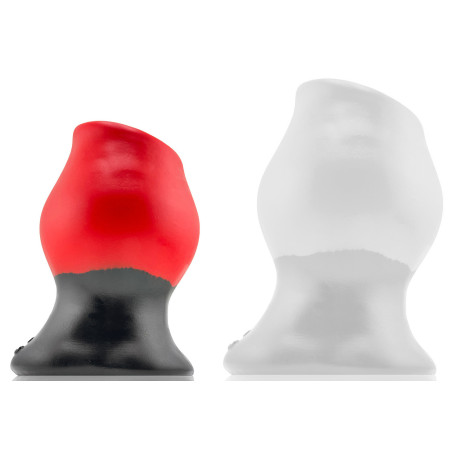 Plug anal Tunnel SUPER MAX PIGHOLE XXXL de Oxballs Rouge