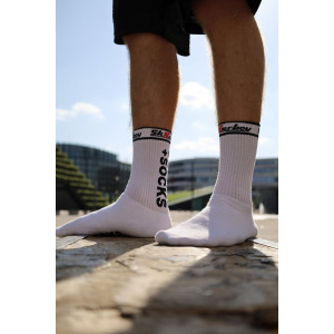 Chaussettes blanches SNEAKS SOCKS Sk8erboy