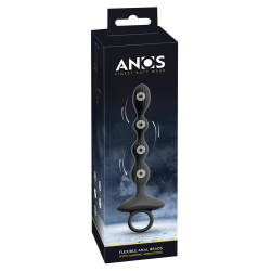 Chapelet anal vibrant FLEX BEADS 15.5 x 2.6 cm de Anos 2