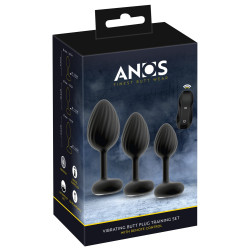 Lot de 3 plugs vibrants VRILLASS de Anos - 10 Vibrations 2
