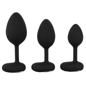Lot de 3 plugs vibrants VRILLASS de Anos - 10 Vibrations