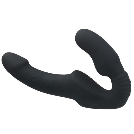 Gode Ceinture sans harnais BROKEN 12 x 3.5cm Noir