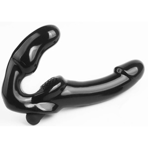 Gode Ceinture sans harnais GLOWBLACK 12 x 3.5cm