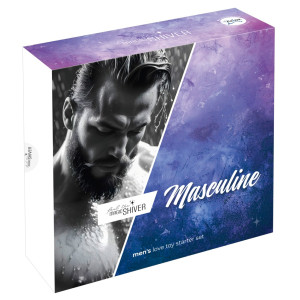 Coffret Sextoys MASCULINE 4 Accessoires Noirs