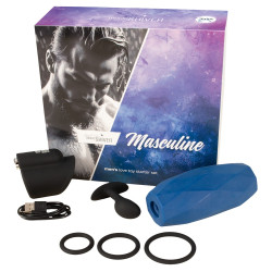 Coffret Sextoys MASCULINE 4 Accessoires Noirs 2