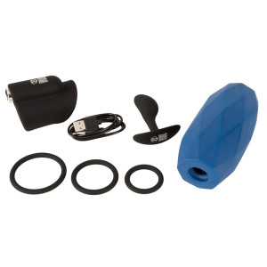 Coffret Sextoys MASCULINE 4 Accessoires Noirs