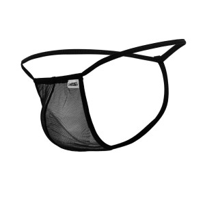 String sexy CLEROS Noir de Candyman - Légère transparence