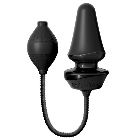 Plug gonflable silicone de Anal Fantasy 9.5 x 5.5 cm Noir