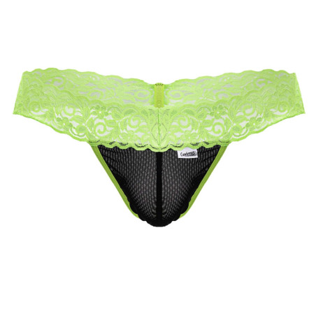 String en dentelle BELTIS Noir-Jaune de Candyman