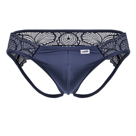 Jockstrap avec dentelle VESTUDO Bleu marine de Candyman