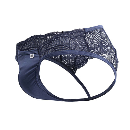 Jockstrap avec dentelle VESTUDO Bleu marine de Candyman