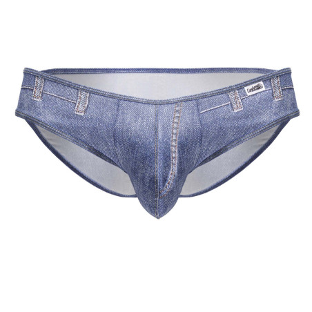 Slip COWBOY Denim bleu de Candyman - Originalité