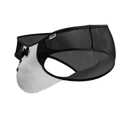 Slip majordome sexy NESTHOR Noir-Blanc