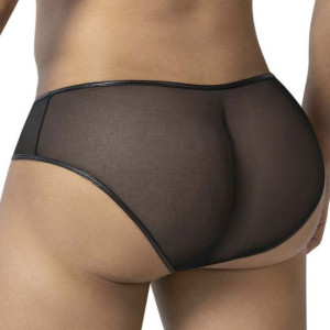 Slip majordome sexy NESTHOR Noir-Blanc