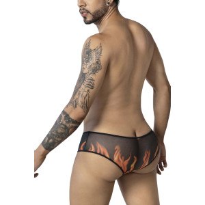Shorty Diable avec cornes DEMONIS Noir de Candyman
