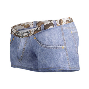 Boxer COWBOY Denim Bleu de Candyman