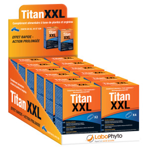 Présentoir TitanXXL + 6x2 + 6x4