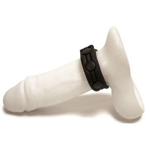 Cockstrap en néoprène BRUTUS Noir 40-60 mm