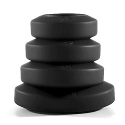 Lot de 4 Cockrings silicone BIG BULGE | Diamètres 26-44 mm
