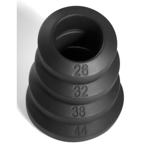 Lot de 4 Cockrings silicone BIG BULGE | Diamètres 26-44 mm