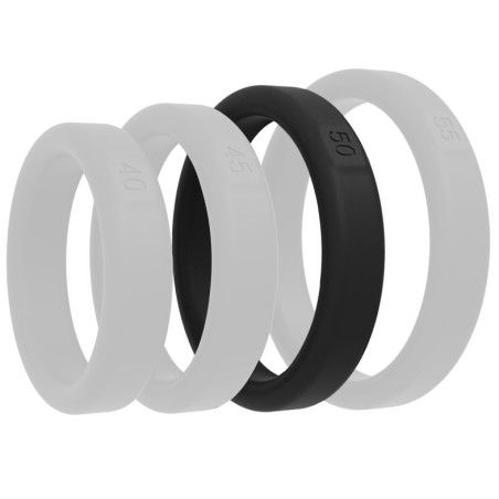 Cockring en silicone FLAT SLICK L 50 mm par Brutus