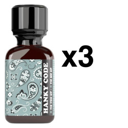 HANKY CODE GRIS 24 ml x3