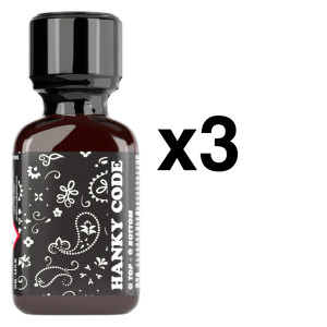 HANKY CODE NOIR 24 ml x3