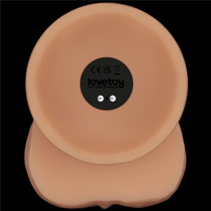 Gode Vibrant avec Bourses POWER BASICS 16 x 4.5cm