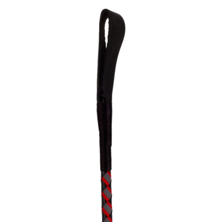 Cravache Sm en Cuir NUB NEON 72cm Noir-Rouge