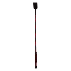 Cravache Sm en Cuir NUB NEON 72cm Noir-Rouge