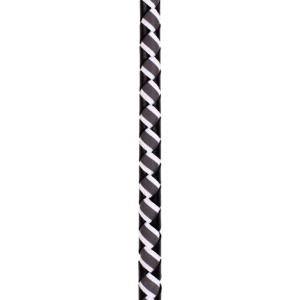 Cravache Sm en Cuir NUB NEON 72cm Noir-Blanc