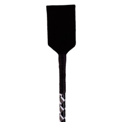 Cravache Sm en Cuir NUB NEON 72cm Noir-Blanc 2