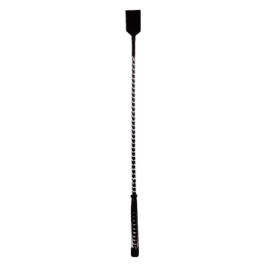 Cravache Sm en Cuir NUB NEON 72cm Noir-Blanc