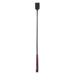 Cravache cuir et nylon NEON STICK 72cm Noire