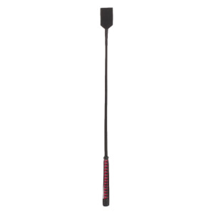 Cravache cuir et nylon NEON STICK 72cm Noire