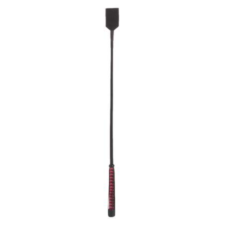Cravache cuir et nylon NEON STICK 72cm Noire