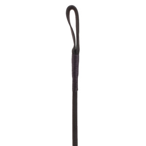 Cravache cuir et nylon NEON STICK 72cm Noire