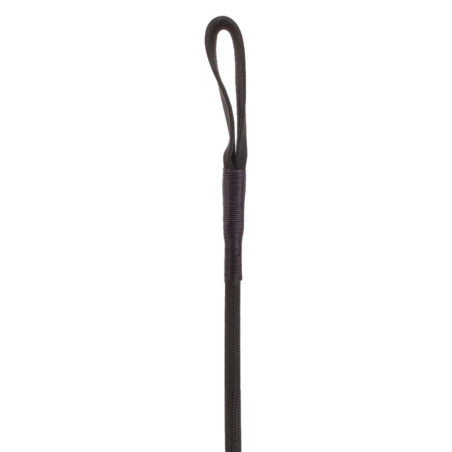 Cravache cuir et nylon NEON STICK 72cm Noire