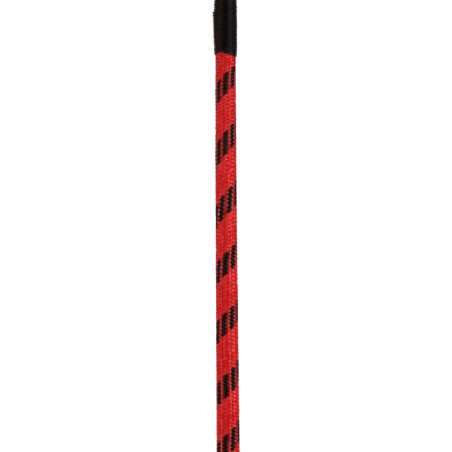 Cravache cuir et nylon NEON STICK 72cm Noir-Rouge