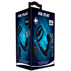Plug prostatique avec Cockring QOCKASS 12 Vibrations 2