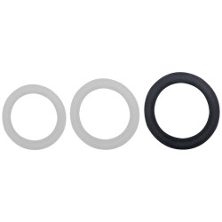 Cockring en silicone STRETCHY RING L 40 mm par Brutus