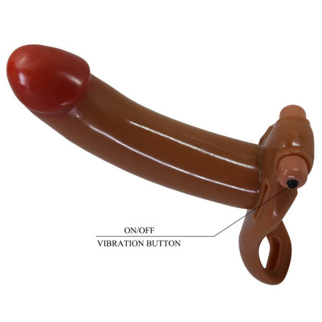 Gode ceinture creux vibrant BRADDEN 17 x 4.5cm 