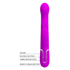 Vibro rabbit LAURSEN 14 x 3.7cm 