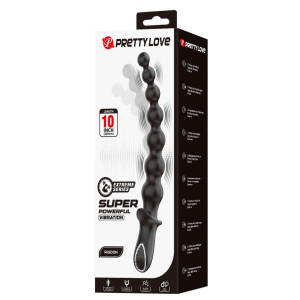 Boules anales vibrantes RIGDON Pretty Love 20 x 3.1 cm
