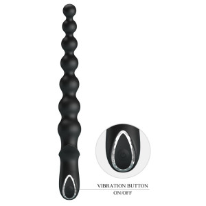 Boules anales vibrantes RIGDON Pretty Love 20 x 3.1 cm